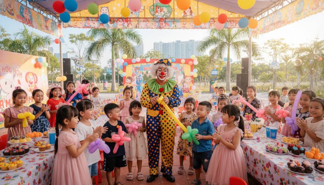 Giá Thuê Chú Hề Vặn Bóng Tại Bình Dương. Ảnh 1